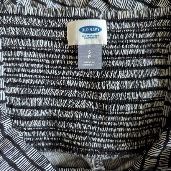 Old Navy Sundress, Patterned B&W, Size S - Picture 2 of 2